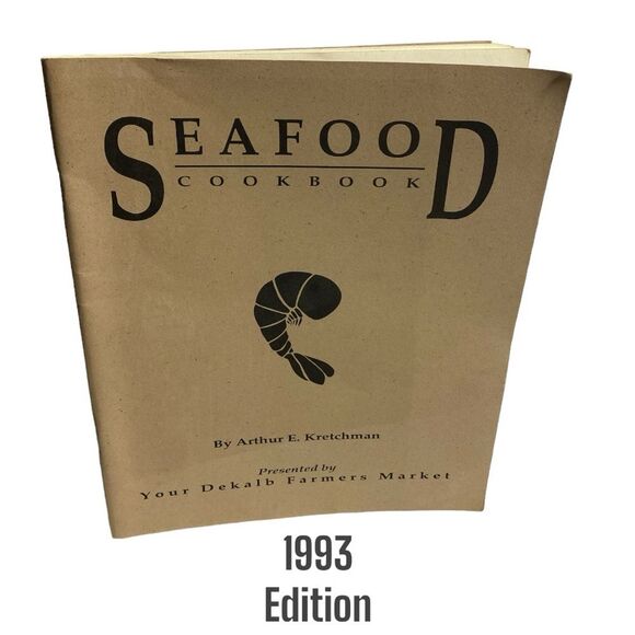 Arthur E. Kretchman
Seafood Cookbook 1993 Edition Vintage Good Condition - Picture 1 of 3